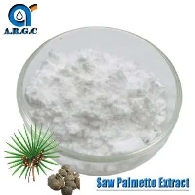 Polvo de ácido graso Destilado de palma Semillas de frutas Champú Polvo de bayas Hierba Extracto de palma enana americana natural